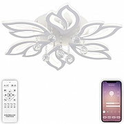 Люстра Natali Kovaltseva Sand LED LAMPS 81241 цвет плафона/подвески Белый, Прозрачный, цвет арматуры Белый-4