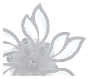 Люстра Natali Kovaltseva Sand LED LAMPS 81241 цвет плафона/подвески Белый, Прозрачный, цвет арматуры Белый-9