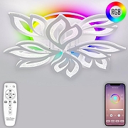 Люстра Natali Kovaltseva Sand LED LAMPS 81336 цвет плафона/подвески Белый, Прозрачный, цвет арматуры Белый-3