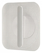 Накладной светильник Natali Kovaltseva Gravur LED LAMPS 81383/1W цвет плафона/подвески Прозрачный, цвет арматуры Белый-2