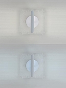 Накладной светильник Natali Kovaltseva Gravur LED LAMPS 81383/1W цвет плафона/подвески Прозрачный, цвет арматуры Белый-5