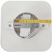 Накладной светильник Natali Kovaltseva Gravur LED LAMPS 81383/1W цвет плафона/подвески Прозрачный, цвет арматуры Белый-6