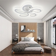 Люстра Natali Kovaltseva Simply LED LAMPS 81409 цвет плафона/подвески Белый, цвет арматуры Белый-9