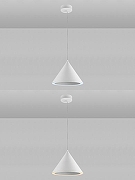 Подвесной светильник Natali Kovaltseva LED LAMPS 81415 цвет плафона/подвески Белый, цвет арматуры Белый-3