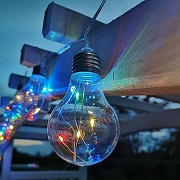 Гирлянда на солнечных батареях Uniel USL-S-126 UL-00003332 цвет плафона/подвески Прозрачный, цвет арматуры Черный-6