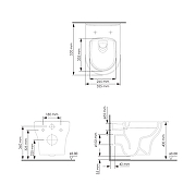 Унитаз WasserKRAFT Berkel H001.E034 подвесной цвет Белый с сиденьем Микролифт-4