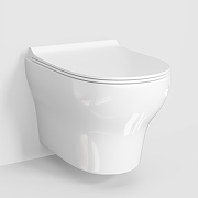 Унитаз WasserKRAFT Berkel H001.E034 подвесной цвет Белый с сиденьем Микролифт-1