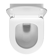 Унитаз WasserKRAFT Mindel H002.E034 подвесной цвет Белый с сиденьем Микролифт-3