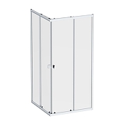 Душевой уголок AM.PM Sense 90х90 W76G-403-9090-MT профиль Хром матовый стекло прозрачное