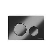 Клавиша смыва Ceramicanova Balance Circle CN12-001GG цвет Вороненая сталь