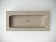 Мебельная раковина Sancos Ceramicanova Grace 100 CN7013MC цвет Капучино матовый-2