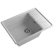 Кухонная мойка GranFest Vertex GF-V-680L Серая-1