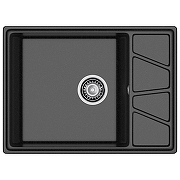 Кухонная мойка GranFest Vertex GF-V-680L Черный