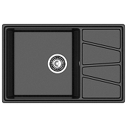 Кухонная мойка GranFest Vertex GF-V-780L Черный