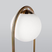 Торшер Eurosvet Ringo 01139/1 золото цвет плафона/подвески Белый, цвет арматуры Золото-2