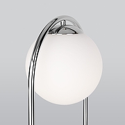 Торшер Eurosvet Ringo 01139/1 хром цвет плафона/подвески Белый, цвет арматуры Хром-1