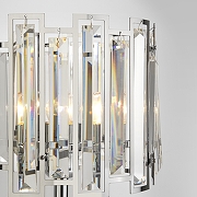 Настольная лампа Bogate's Cella 01147/1 Strotskis цвет плафона/подвески Прозрачный, цвет арматуры Хром-1