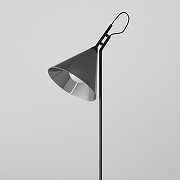 Торшер Eurosvet Enigma 01187/1 черный цвет плафона/подвески Черный, цвет арматуры Черный-3