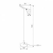 Торшер Eurosvet Enigma 01187/1 черный цвет плафона/подвески Черный, цвет арматуры Черный-5