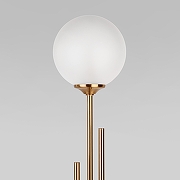 Торшер Eurosvet Volver 01383/3 латунь цвет плафона/подвески Белый, цвет арматуры Латунь-1