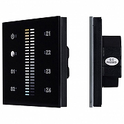 Панель-регулятора ЦТ сенсорная встраиваемая Arlight Sens 021062 цвет Черный