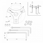 Ландшафтный светильник Arlight Stem 029986 цвет плафона/подвески Серый, цвет арматуры Серый-4