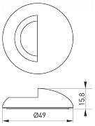 Рамка на 1 пост Arlight Deck 035760 цвет Белый-4