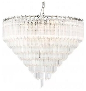 Люстра iLamp Manhattan 051D-6 NIC цвет плафона/подвески Прозрачный, цвет арматуры Никель