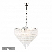 Люстра iLamp Manhattan 051D-6 NIC цвет плафона/подвески Прозрачный, цвет арматуры Никель-2