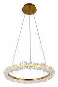 Подвесной светильник Kink Light Лаура 08242,36A цвет плафона/подвески Прозрачный, цвет арматуры Латунь-1