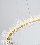 Подвесной светильник Kink Light Лаура 08242,36A цвет плафона/подвески Прозрачный, цвет арматуры Латунь-2