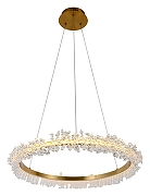 Подвесной светильник Kink Light Лаура 08243,36A цвет латунь-1