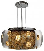 Подвесной светильник iLamp Liberty 0891L CR цвет плафона/подвески Дымчатый, цвет арматуры Хром-2