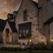 Ландшафтный светильник Loft it Marbella 100002/1200 цвет плафона/подвески Прозрачный, цвет арматуры Бронза-4