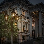 Фонарный столб Loft it Verona 100003/2300 цвет плафона/подвески Прозрачный, цвет арматуры Бронза-5