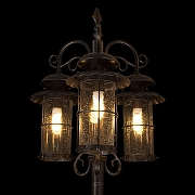 Фонарный столб Loft it Palermo 100015/2300 цвет плафона/подвески Прозрачный, цвет арматуры Коричневый-5