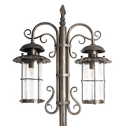 Фонарный столб Loft it Palermo 100015/2L цвет плафона/подвески Коричневый, цвет арматуры Коричневый-5