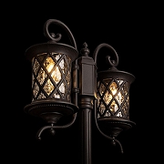 Фонарный столб Loft it Bergamo 100018/2300 цвет плафона/подвески Медь, Прозрачный, цвет арматуры Медь-5