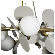 Люстра Loft it Mat1sse 10008/1050 Grey цвет плафона/подвески Белый, Серый, цвет арматуры Золото-3