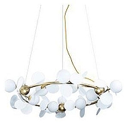 Люстра Loft it Matisse 10008/1050 white цвет плафона/подвески Белый, цвет арматуры Золото-1