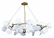 Люстра Loft it Matisse 10008/1050 white цвет плафона/подвески Белый, цвет арматуры Золото-2