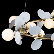 Люстра Loft it Matisse 10008/1050 white цвет плафона/подвески Белый, цвет арматуры Золото-9