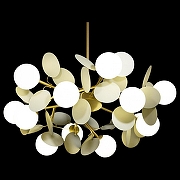 Люстра Loft it Mat1sse 10008/12 Grey цвет плафона/подвески Белый, Серый, цвет арматуры Золото-3