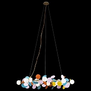 Люстра Loft it Mat1sse 10008/1300 mult цвет плафона/подвески Красный, Синий, Зеленый, цвет арматуры Золото-3