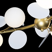 Люстра Loft it Matisse 10008/1300 white цвет плафона/подвески Белый, цвет арматуры Золото-10