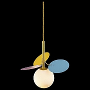 Подвесной светильник Loft it Mat1sse 10008/1P mult цвет золото, разноцветный-2