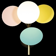 Бра Loft it Mat1sse 10008/1W mult цвет золото, разноцветный-4