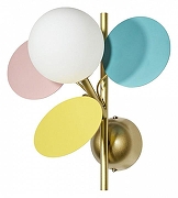 Бра Loft it Mat1sse 10008/1W mult цвет плафона/подвески Белый, цвет арматуры Золото-1