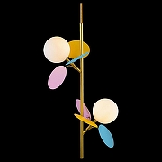 Подвесной светильник Loft it Mat1sse 10008/2P mult цвет золото, разноцветный-2