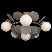 Люстра Loft it Mat1sse 10008/6C Grey цвет золото-2